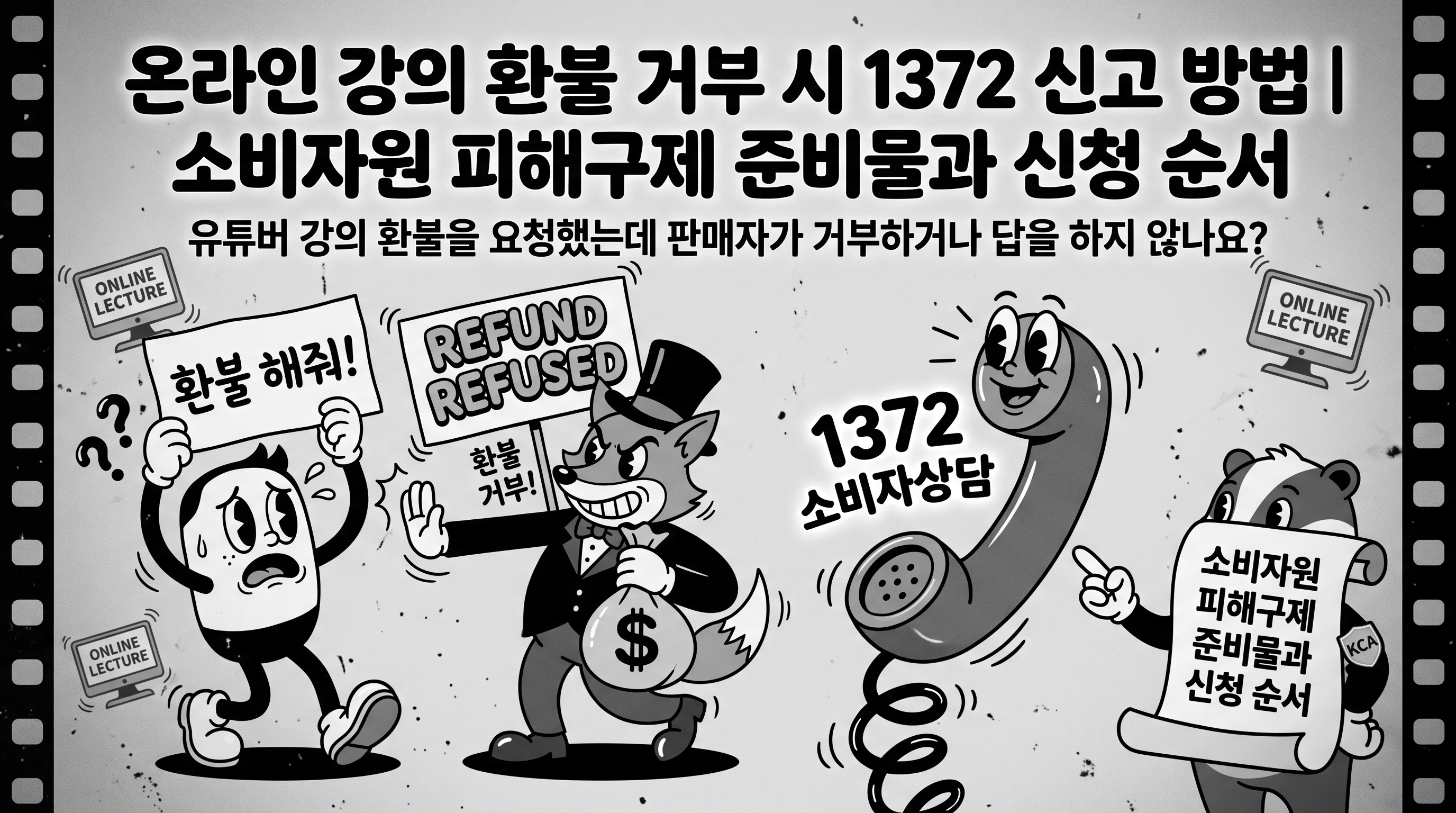 1372 및 한국소비자원 피해구제 신청법
