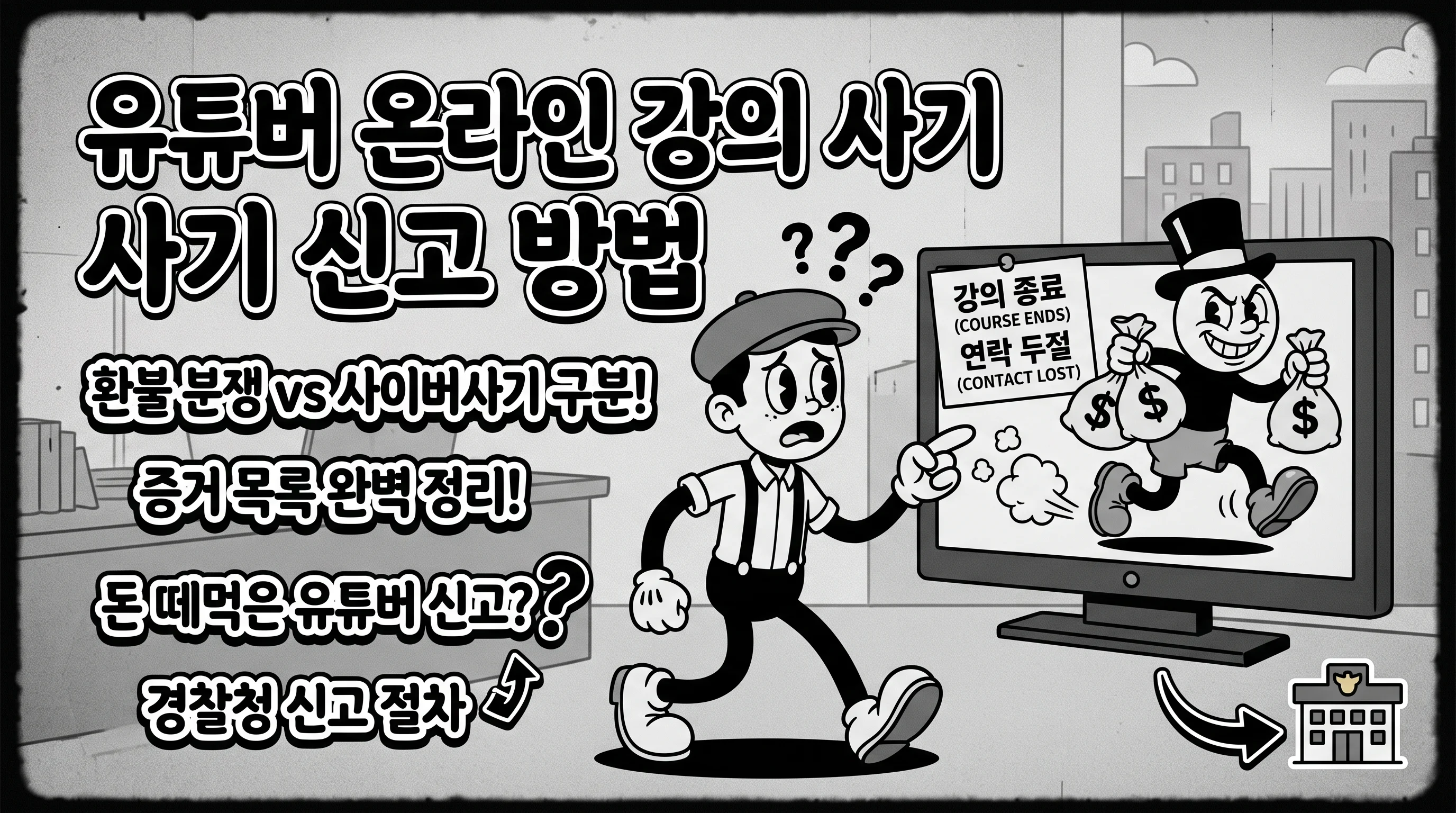 사이버사기 경찰 신고 및 형사 고소 요건