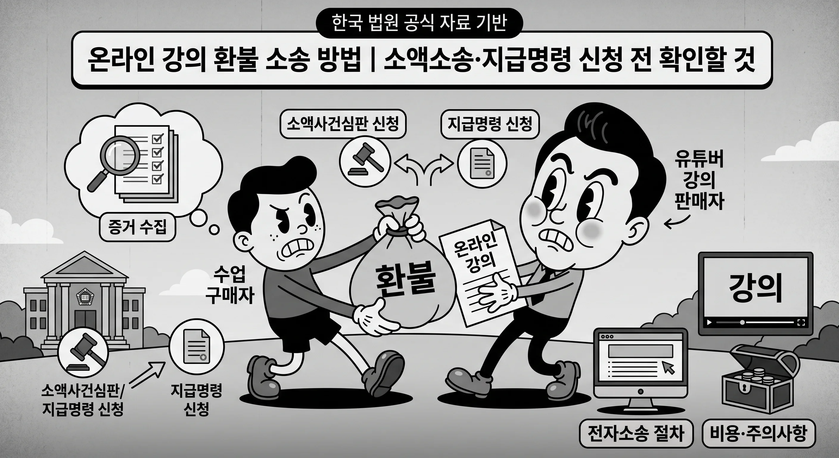 소액사건심판 및 지급명령 전자소송 가이드